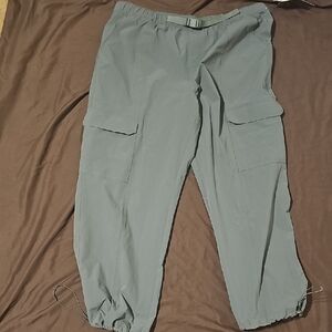 Women's Cargo Pants - Gray